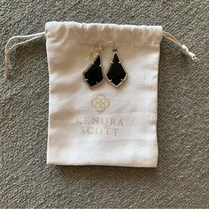 Kendra Scott Black and Silver Sophee Earrings